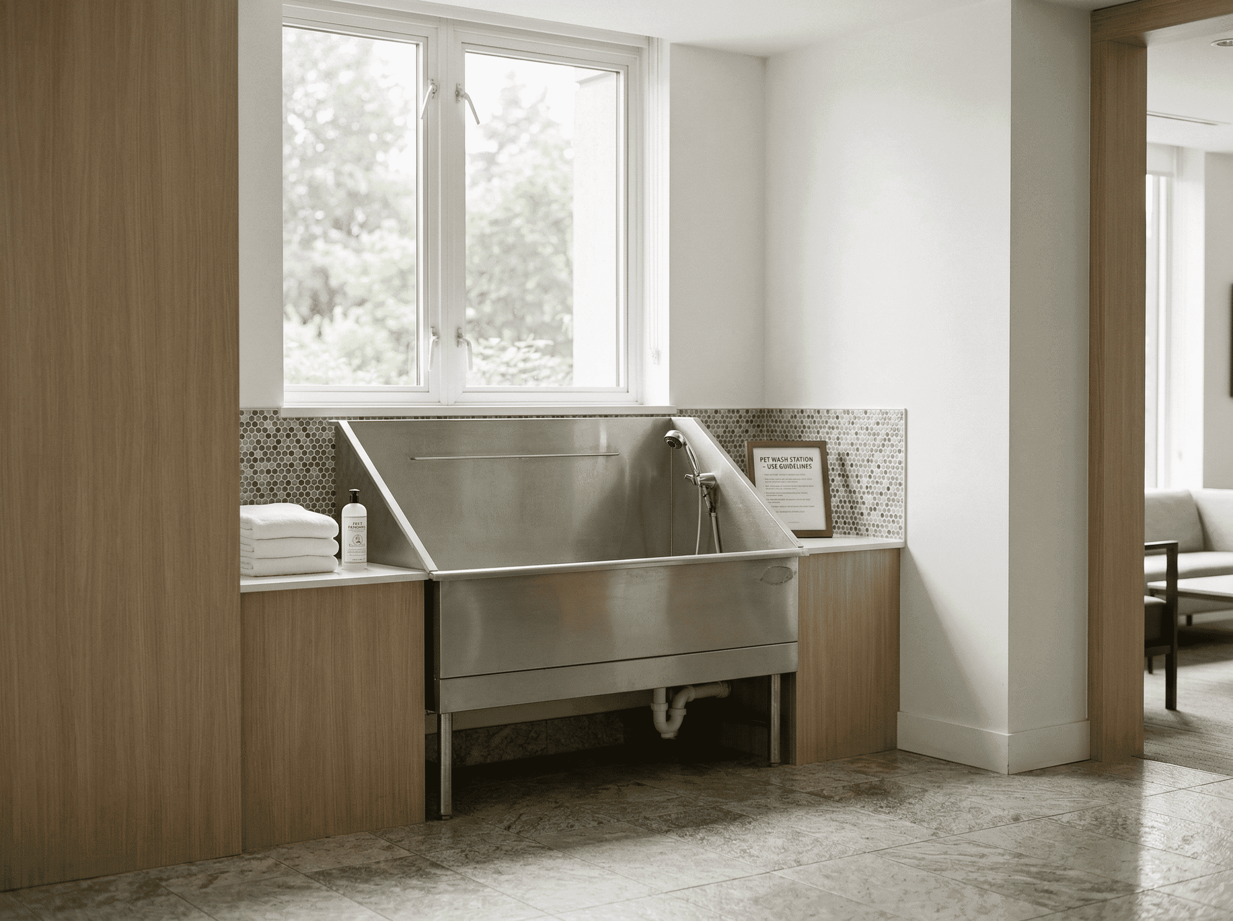 Clean and maintained strata building common area