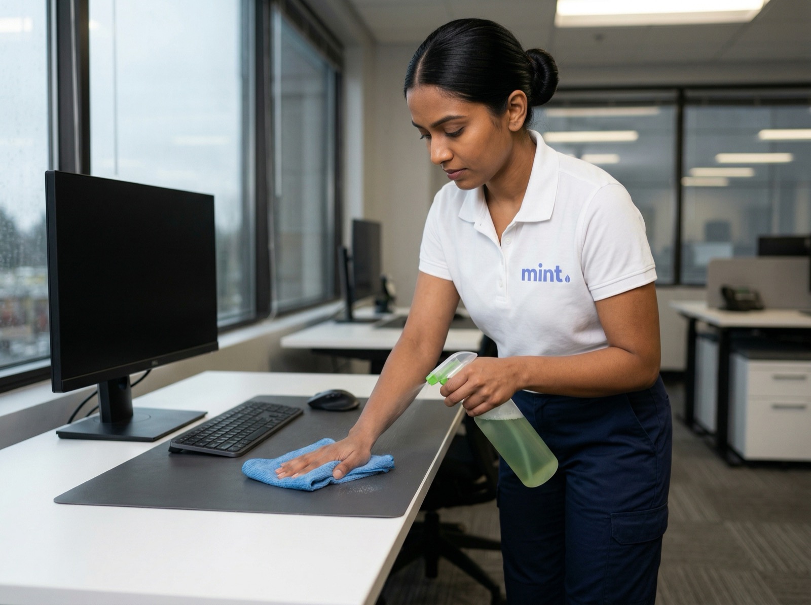 Commercial office cleaning for businesses
