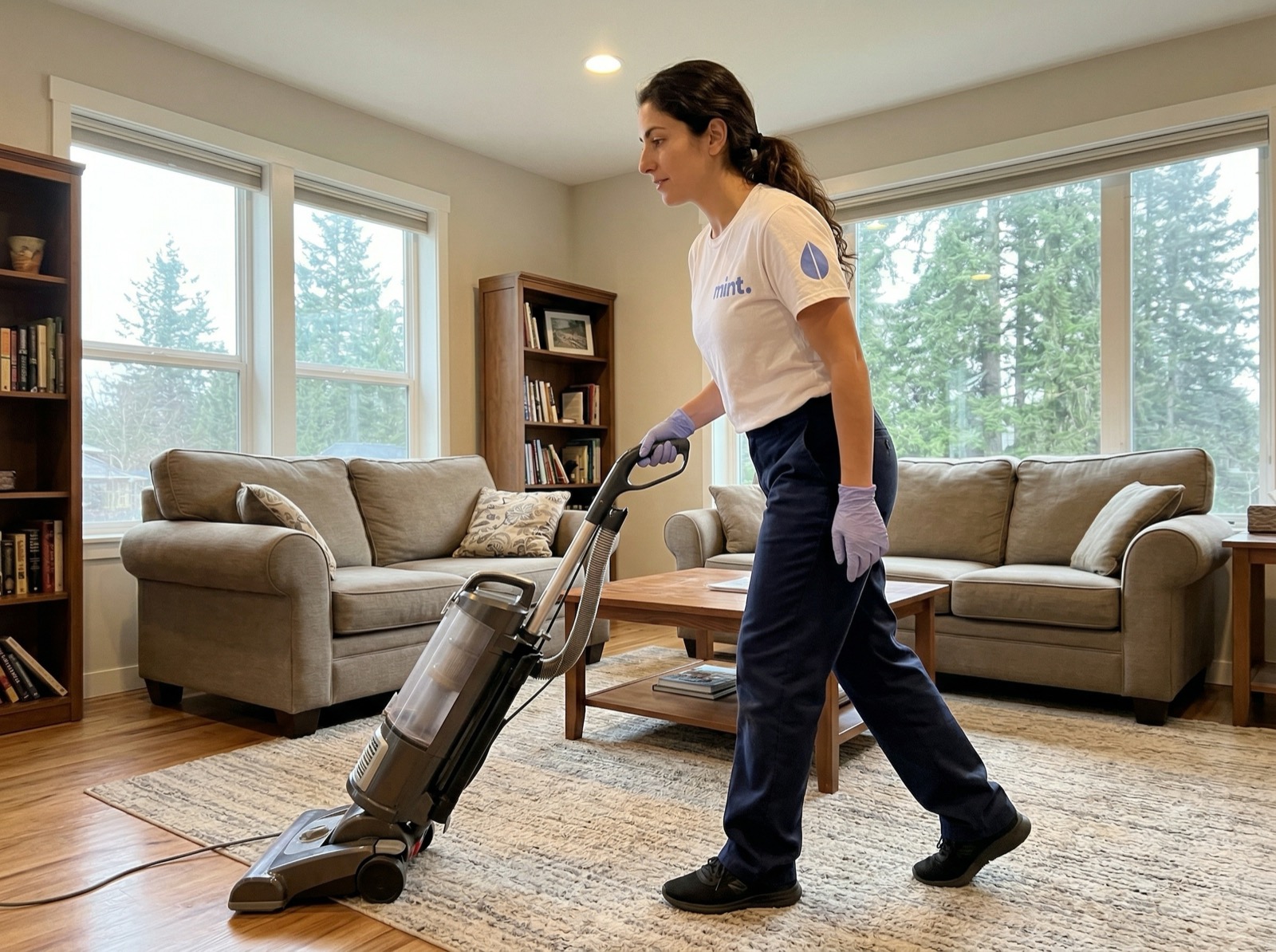 Bi-weekly cleaning for moderate-traffic homes